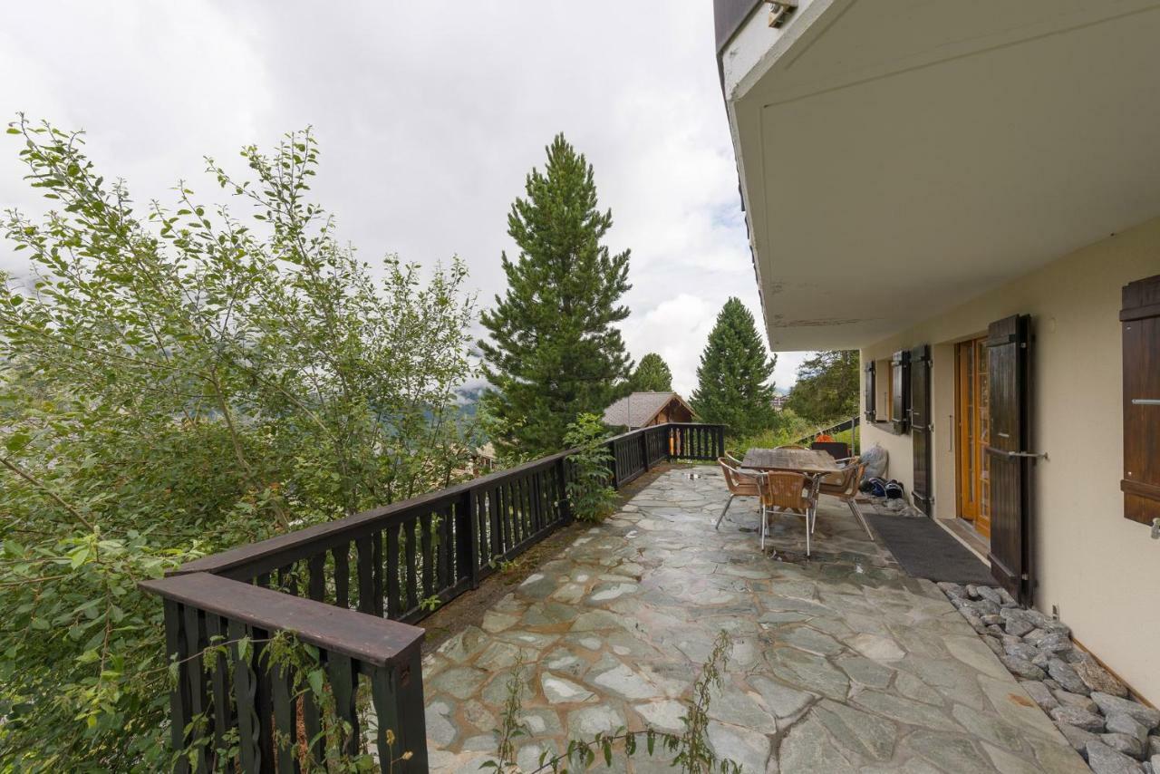 Apartment Schinkenheim "Bei Fuchs & Hase" Grächen Buitenkant foto