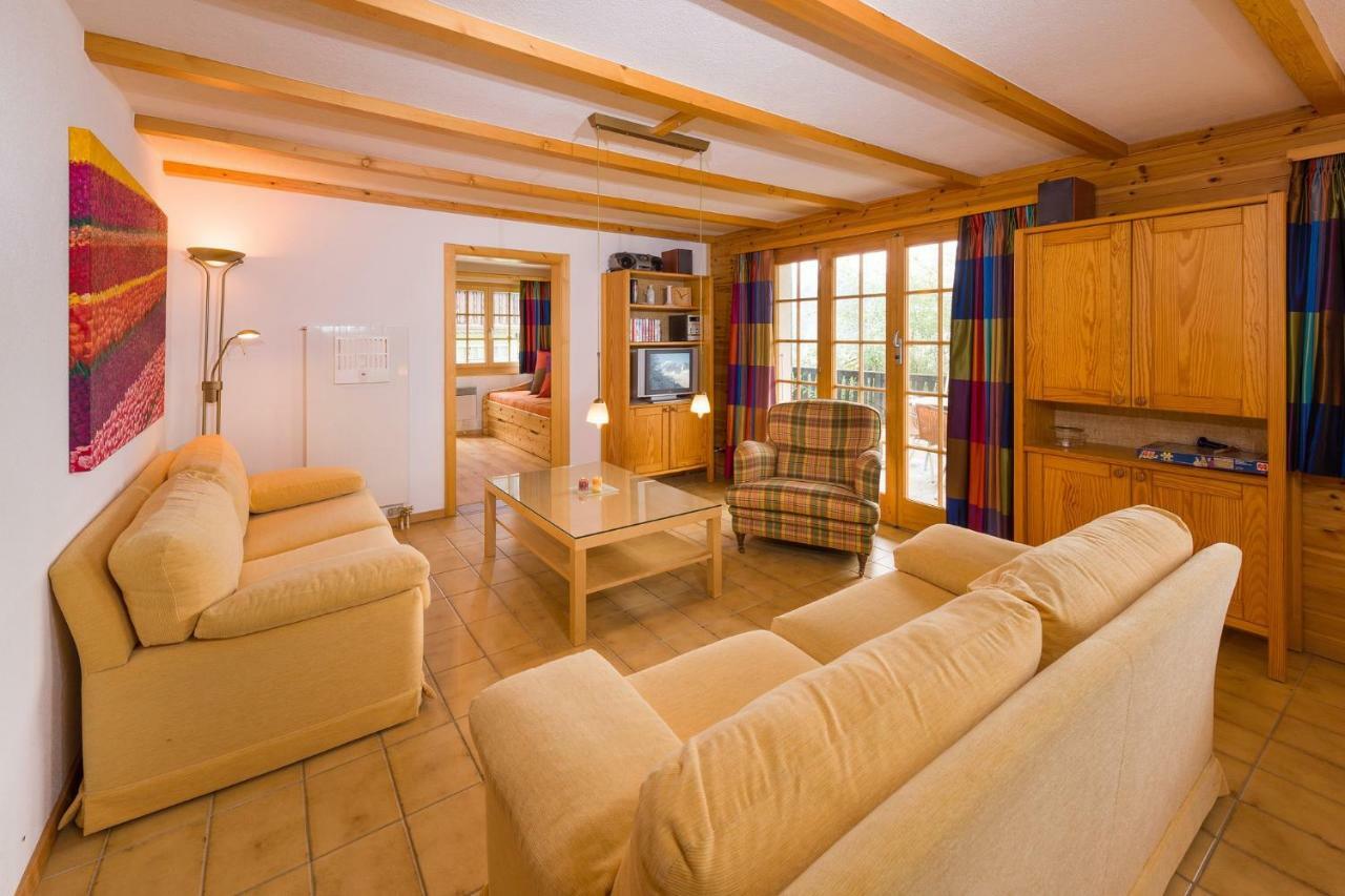Apartment Schinkenheim "Bei Fuchs & Hase" Grächen Buitenkant foto