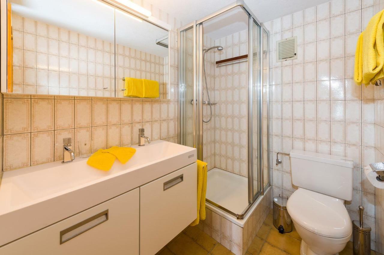 Apartment Schinkenheim "Bei Fuchs & Hase" Grächen Buitenkant foto
